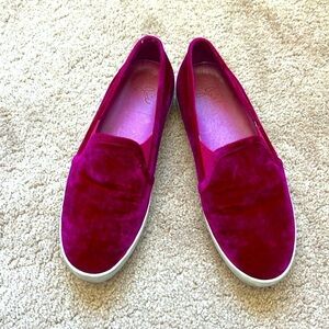 JOIE Huxley Velvet Slip-On Sneakers